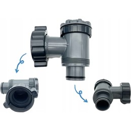 Vožtuvas bestway baseino smėlio siurbliui 38mm