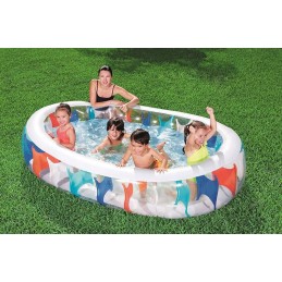Vaikų sodo pripučiamas baseinas 229x152x51 bestway