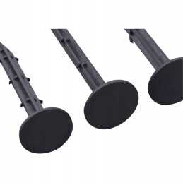 Inkariniai kaiščių kaiščiai agrotekstilei, stipriai agrotekstilei, 50 vnt, 15 cm