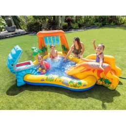 Intex vandens žaidimų aikštelė, dinozaurų baseino čiuožykla