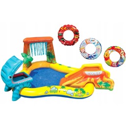 Intex vandens žaidimų aikštelė, dinozaurų baseino čiuožykla