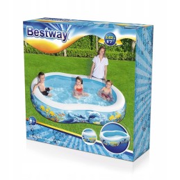 Bestway pripučiamas baseinas 262x157x46cm b54118