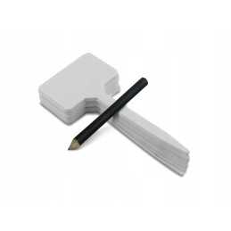 Markerinės etiketės 13cm su pieštuku 10vnt/pak. gs