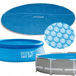 Saulės dangtis baseinui 457 cm intex 28013