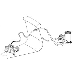 Intex 28001 baseino grindų dulkių siurblys