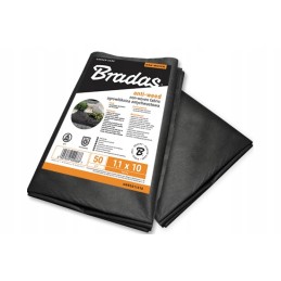 Agrotekstilė nuo piktžolių juoda 50g/m2 1,6 x 10m bradas 0912