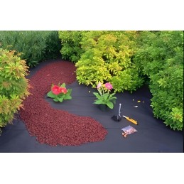 Agrotekstilė nuo piktžolių juoda 50g/m2 1,6 x 10m bradas 0912