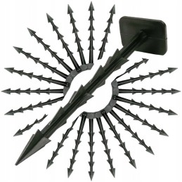 Agrotkanina nuo piktžolių agrotekstilė juoda 100g 1,2x50m uv3% tvirti inkarai