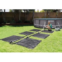 Saulės kolektorių šildymo vanduo 120x120cm 28685