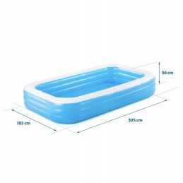 Pripučiamas baseinas vaikams 305 x 183 x 56 cm bestway 54009