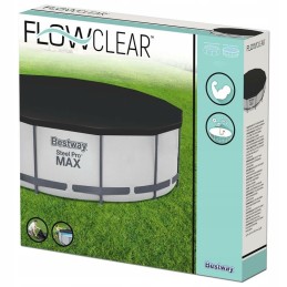 Uždangalas 549 cm rėmo baseinui, bestway 58039 baseino uždangalas