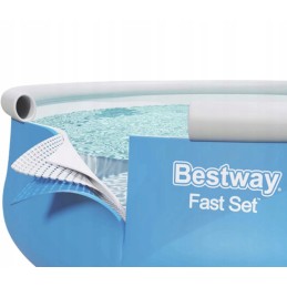 Bestway apvalus pripučiamas sodo baseinas, 183 cm, nemokamas pripučiamas kamuolys