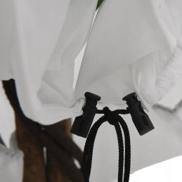 Vidaxl augalų apsauginis gobtuvas su užtrauktuku 70 g m2 3 14x2 5 m