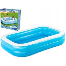 Šeimos pripučiamas baseinas 262x175x51bestway 54006