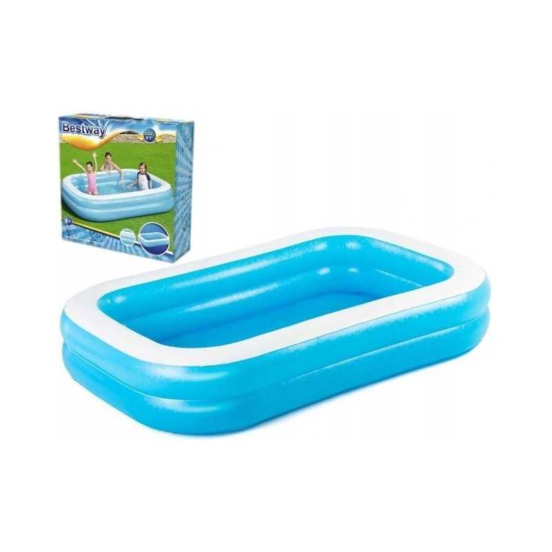 Šeimos pripučiamas baseinas 262x175x51bestway 54006