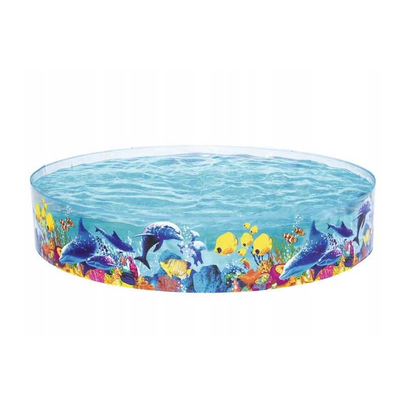 Vaikiškas irklavimo baseinas 244x46cm bestway 55031