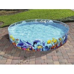 Vaikiškas irklavimo baseinas 244x46cm bestway 55031