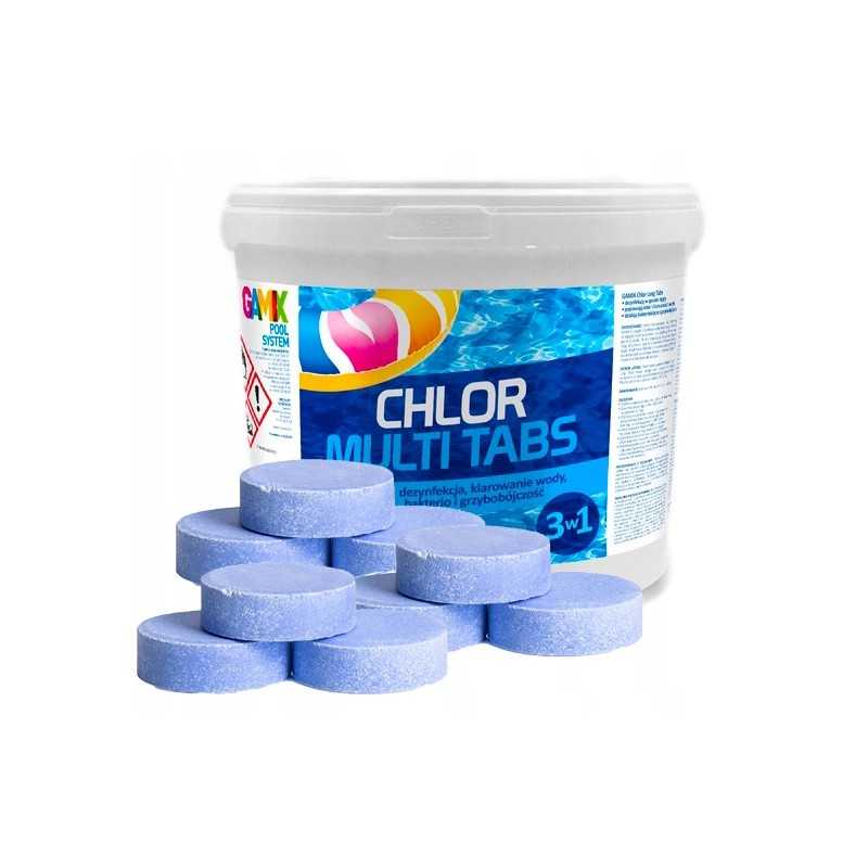 ☑️gamix baseino sistema - chloro multi tabs 3in1