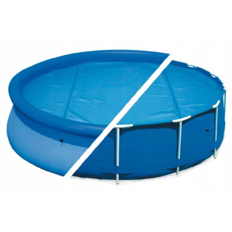 Tvirtas saulės burbulo folijos dangtis baseinui 549 cm bestway 58173