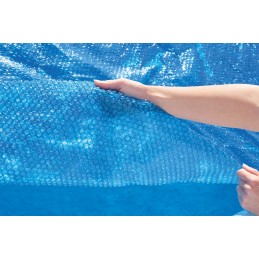 Tvirtas saulės burbulo folijos dangtis baseinui 549 cm bestway 58173
