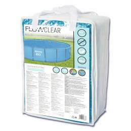 Tvirtas saulės burbulo folijos dangtis baseinui 549 cm bestway 58173