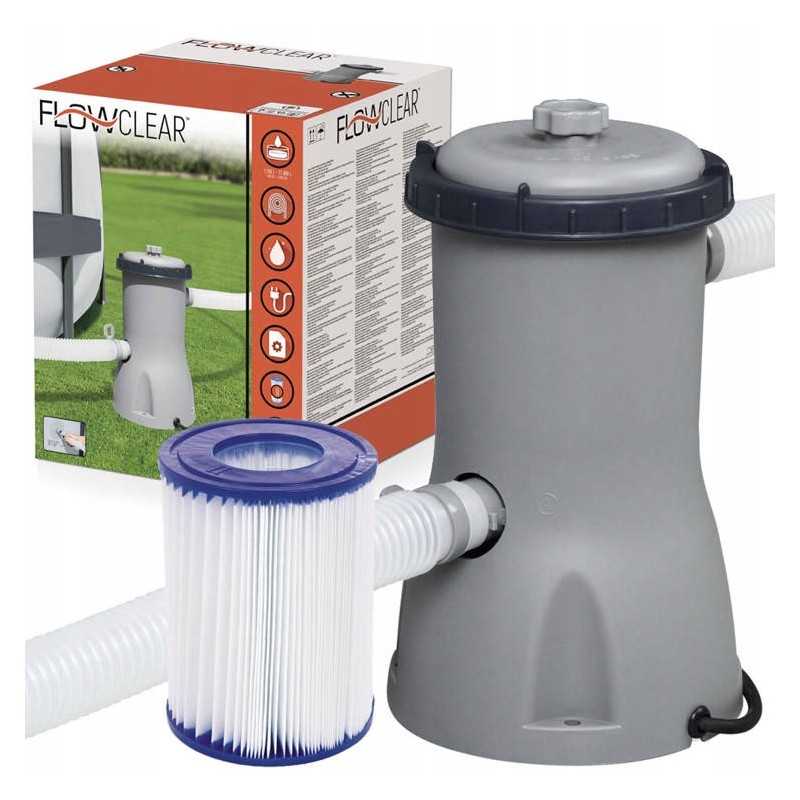 Bestway 58386 3028l h baseino filtro siurblys