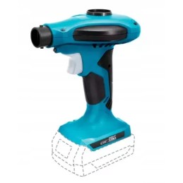 Pistoleto siurblys, 18v baterija, sas ded7079, 460l h