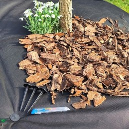 Juoda agrotekstilė 150g su UV Wigo-Garden ypač stipri