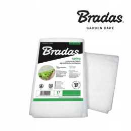 Balta agrotekstilė 110 x 1000 cm 17 g/m² 🪴