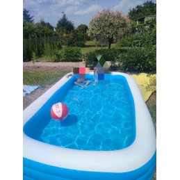 Didelis vaikiškas baseinas 305x183cm bestway latka