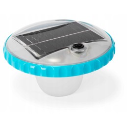 Praktiška patogi plaukiojanti LED saulės lempa baseinui intex 28695