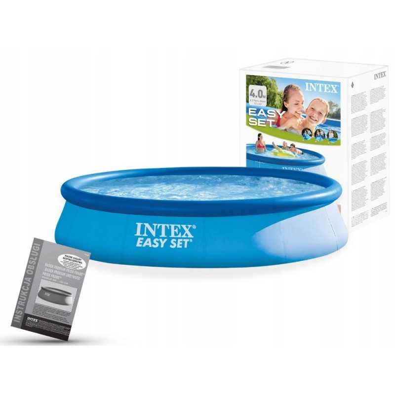 Išsiplečiantis sodo baseinas 396x84 intex 28143