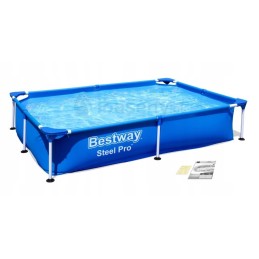 Bestway karkasinis sodo baseinas 221x150x43 56401