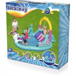 53097 bestway baseinas, žaidimų aikštelė su čiuožykla 274
