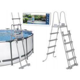 Bestway saugios baseino kopėčios 132cm 58332