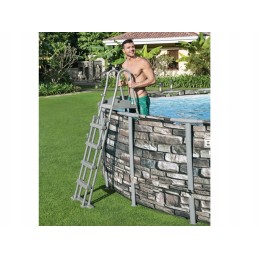 Bestway saugios baseino kopėčios 132cm 58332