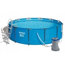 Bestway 58330 baseino kopėčios 107 cm, 3 laipteliai