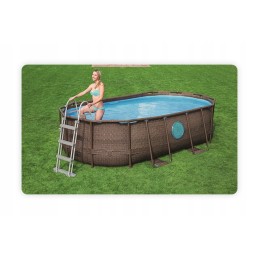 Bestway 58330 baseino kopėčios 107 cm, 3 laipteliai