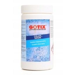 Chloro tabletės baseino šoko granulių gamix testui