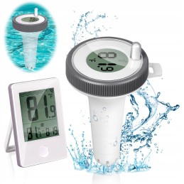 Plaukimo baseino termometras, belaidis, atsparus vandeniui