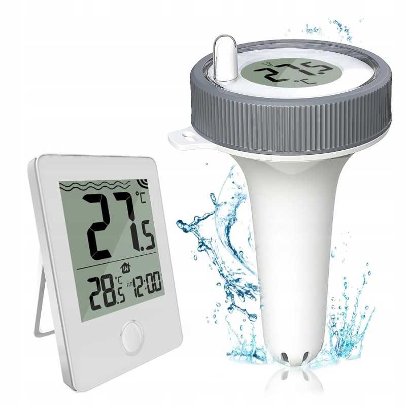 Belaidis baseino termometras, plaukiojanti oro stotis