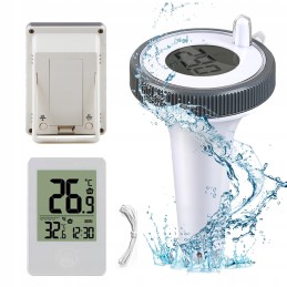 Baseino termometras bevielis vandens temperatūros matavimas IP67 premium