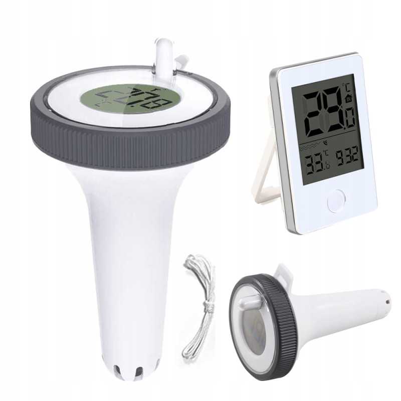 Baseino termometras su radijo jutikliu vandeniui, vandeniui atsparus IP67 premium
