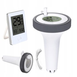 Baseino termometro drėgmės monitoriaus plūduriuojantis skaitmeninis detektorius IP67