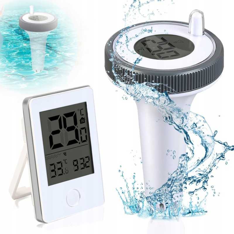 Belaidis baseino termometras baseino vandeniui