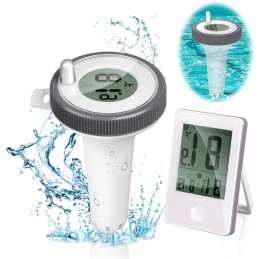 Belaidis baseino termometras, baltas