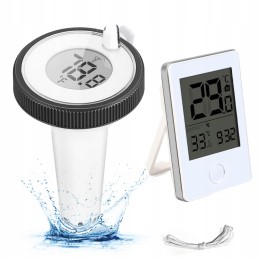 Belaidis baseino termometras, baseinas, vonia, vandeniui atsparus jutiklis