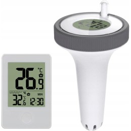 Plaukiojantis baseino termometras skirtas baseinams, sūkurinėms vonioms, sūkurinėms vonioms, baseinui