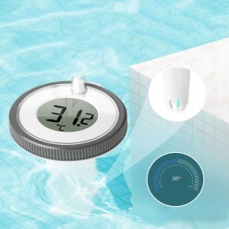 Plaukiojantis baseino termometras skirtas baseinams, sūkurinėms vonioms, sūkurinėms vonioms, baseinui