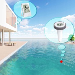 Plaukimo baseino termometras – bevielis skaitmeninis baseino termometras